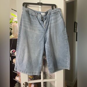 Plus Size 3/4 Jeans
